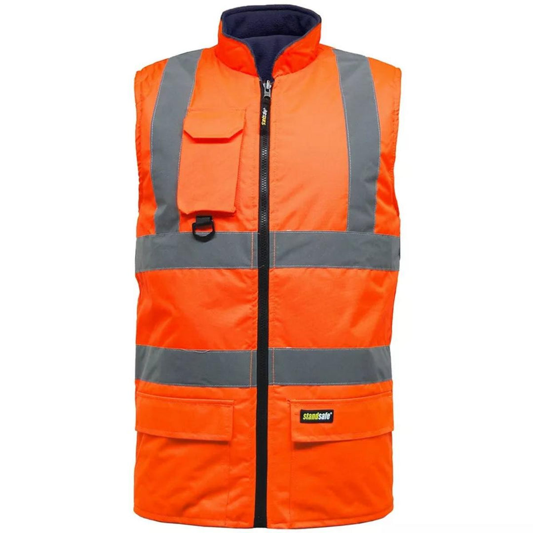 Standsafe Hi Vis Reverible Bodywarmer - HV010 / HV037