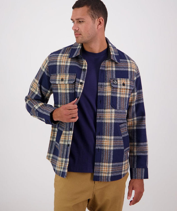 Swanndri Men's Kiaraki V3 Wool Shacket