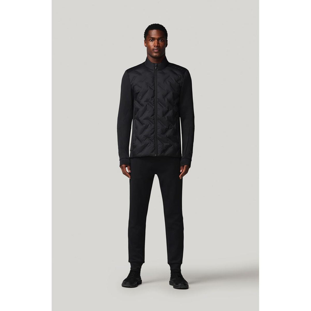 Castore HYBRID JACKET CASTORE BLACK/CASTORE GUNMETAL – view 4