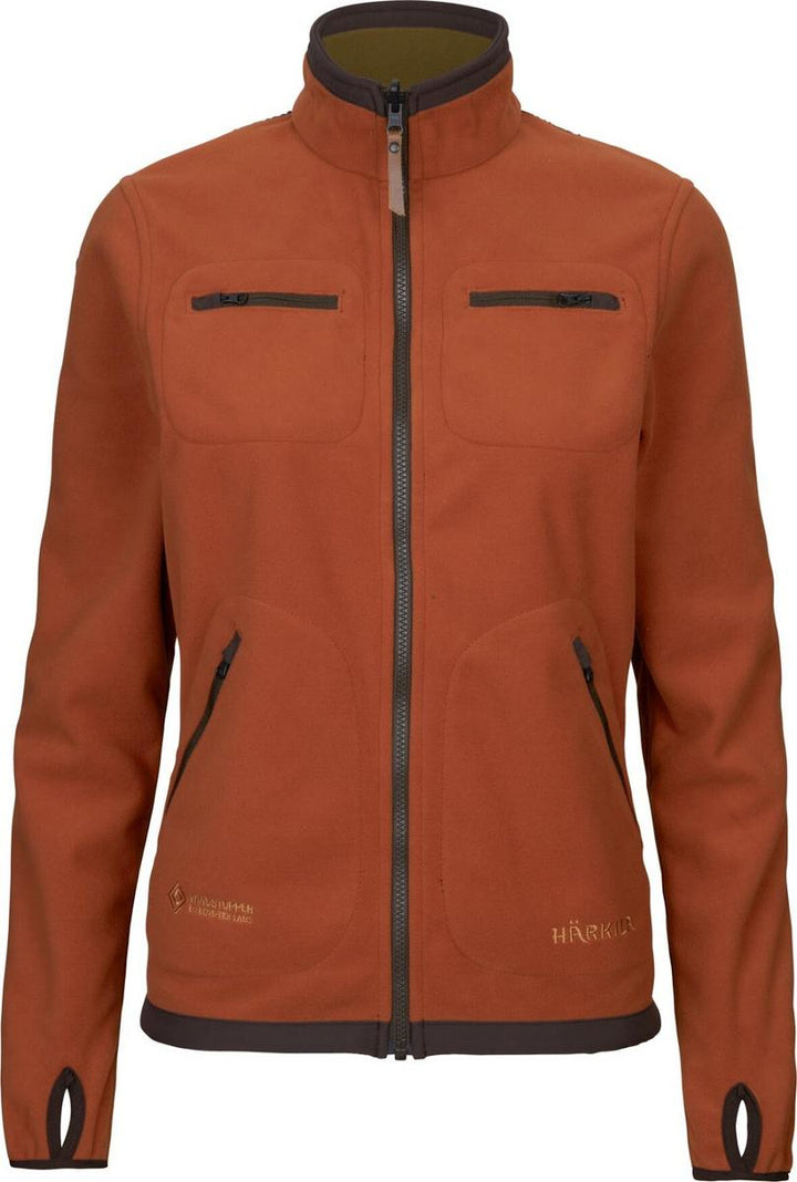 Harkila Kamko fleece Women Dark olive/Arabian spice