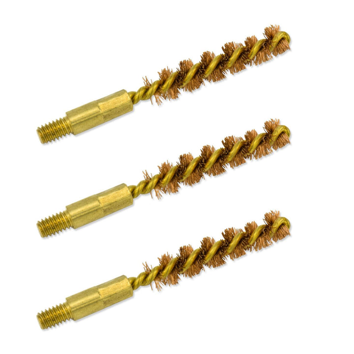 Bore Tech BRONZE PISTOL BRUSH, .25 CAL 3 Piece
