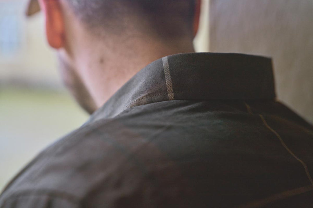 Harkila Akse L/S Shirt Shadow brown check