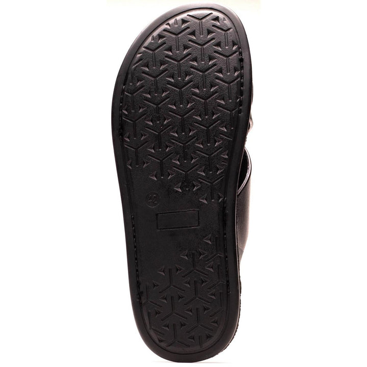 Drift Cross Strap Sandal Black