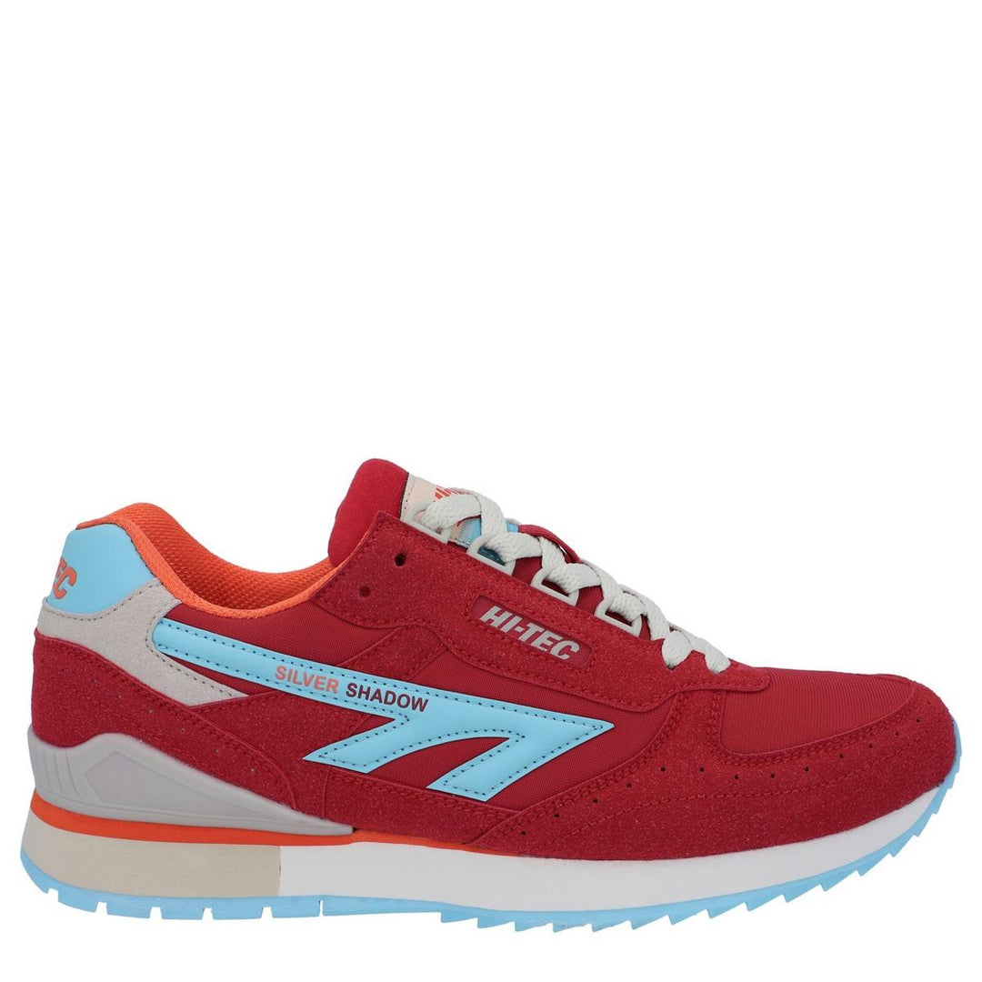 Hi-Tec Silver Shadow Shoes Optic Red