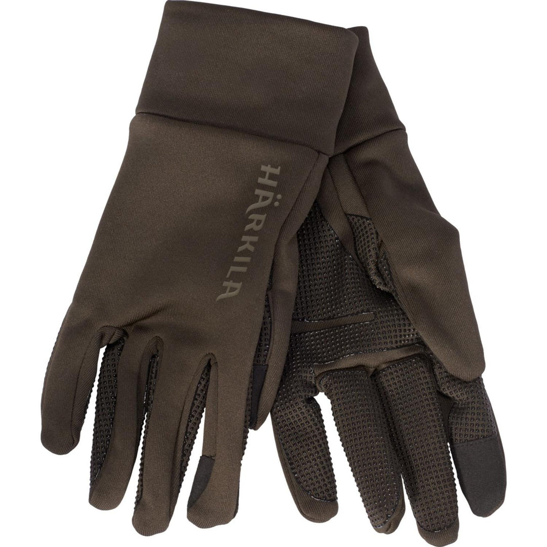 Härkila Power Stretch Gloves Shadow Brown