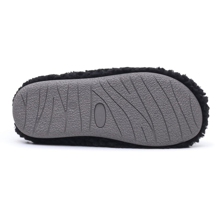 Good Slipper Teddy Mule Black