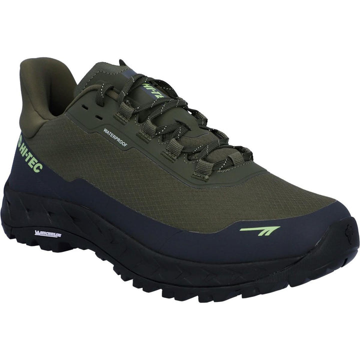 Hi-Tec ALTITUDE LITE WP Shoe Olive Night/Charcoal Grey/Lime