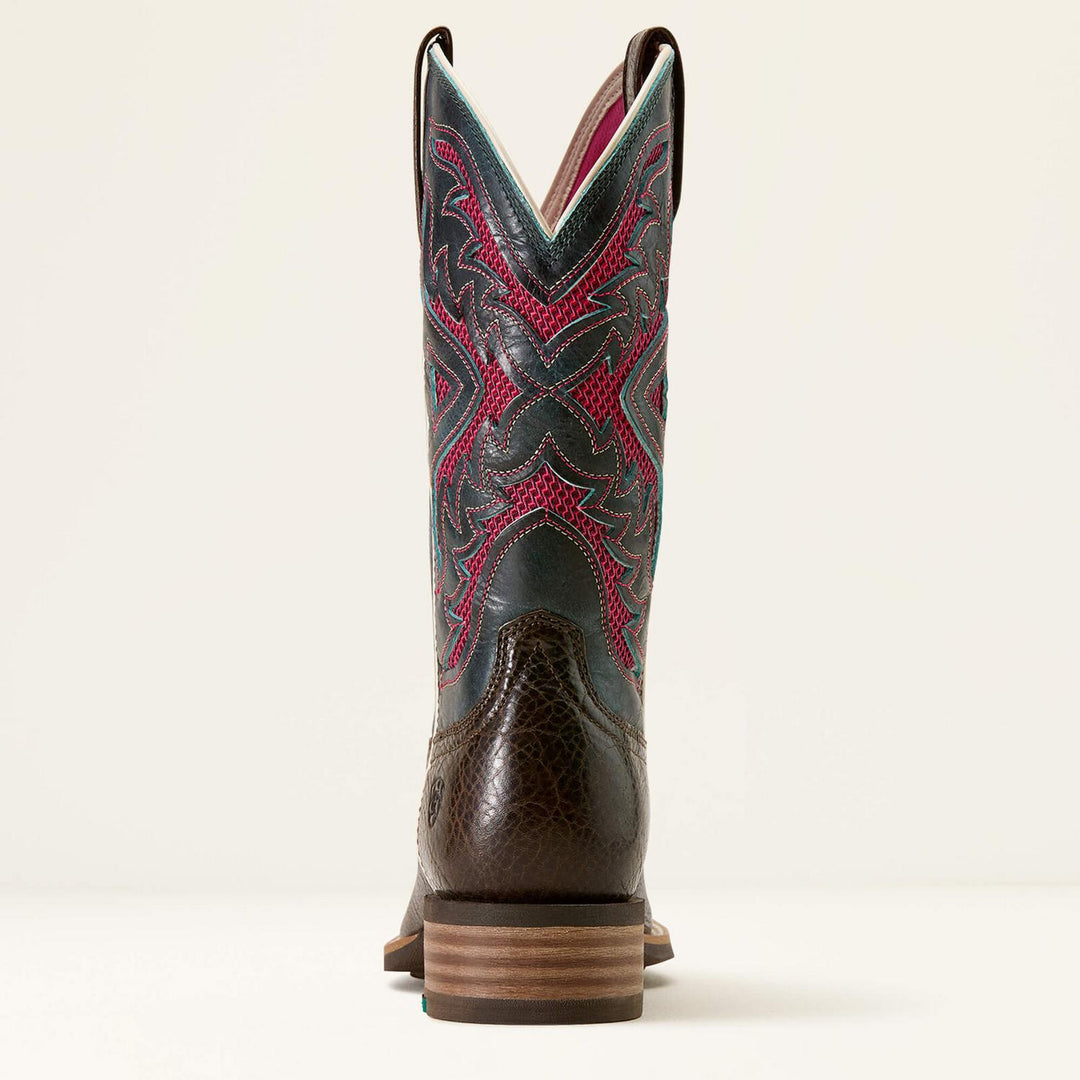Ariat Ladies San Angelo VentTEK 360 Wide Square Toe Western Boot – view 4