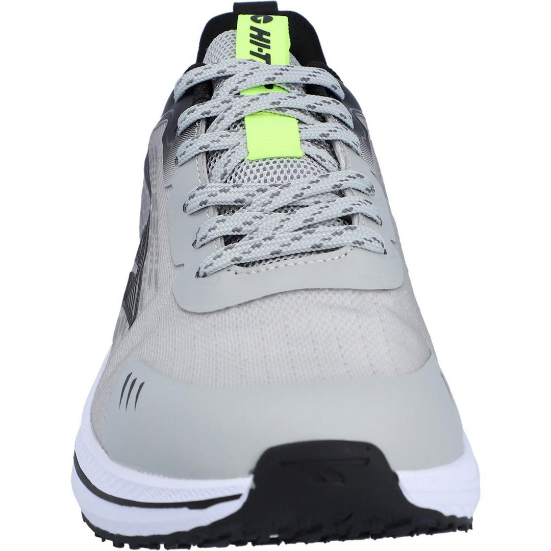 Hi-Tec Santorini Trainers Cool Grey/Black/Acid Lime