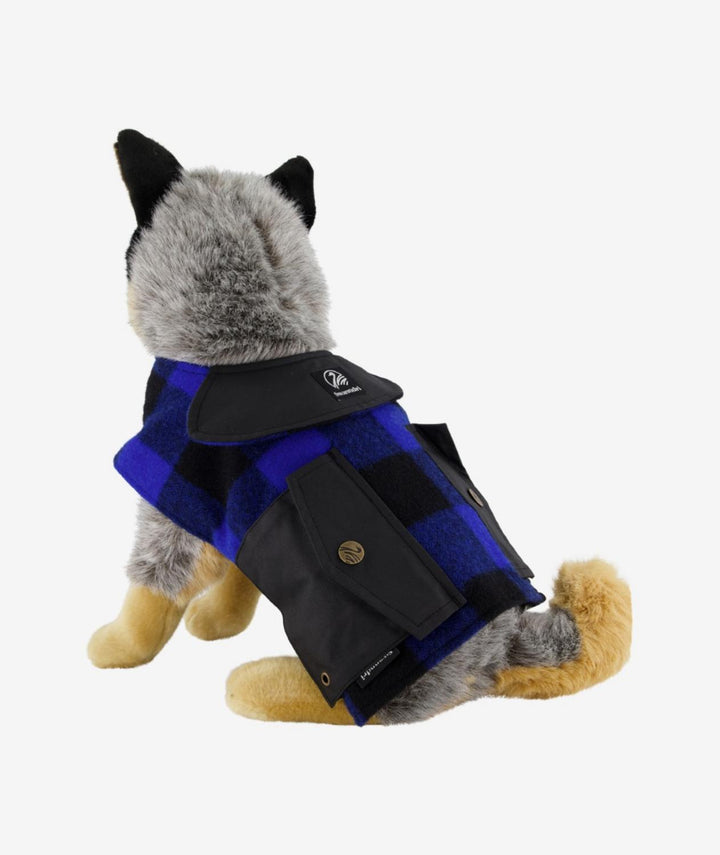 Classic Dog Cover Blue/Black Check