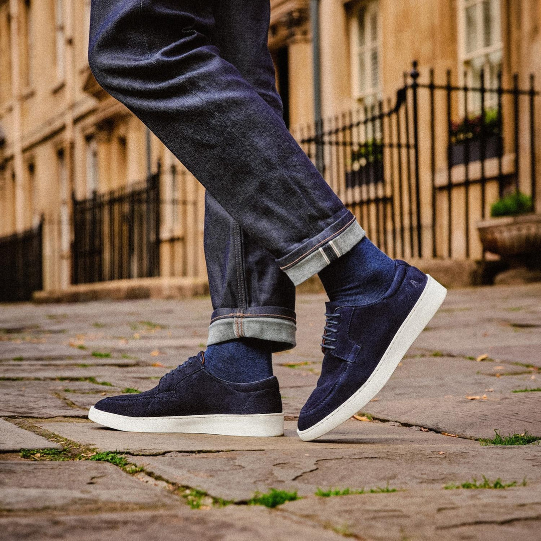 Riven Lace Up NAVY