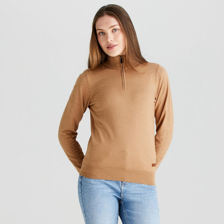 Ridgeline Womens Melford Knit 1/4 Zip