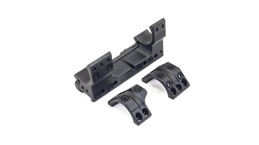 Spuhr ISMS SP-4802C 34mm High 44.4 MOA Picatinny One-Piece Mount