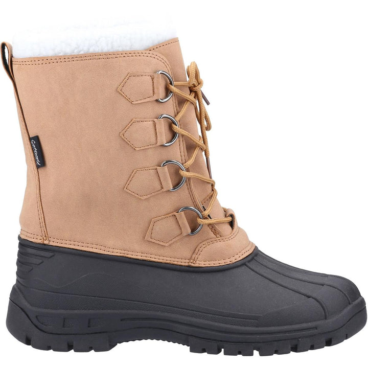 Cotswold Snowfall Waterproof Winter Boot Brown