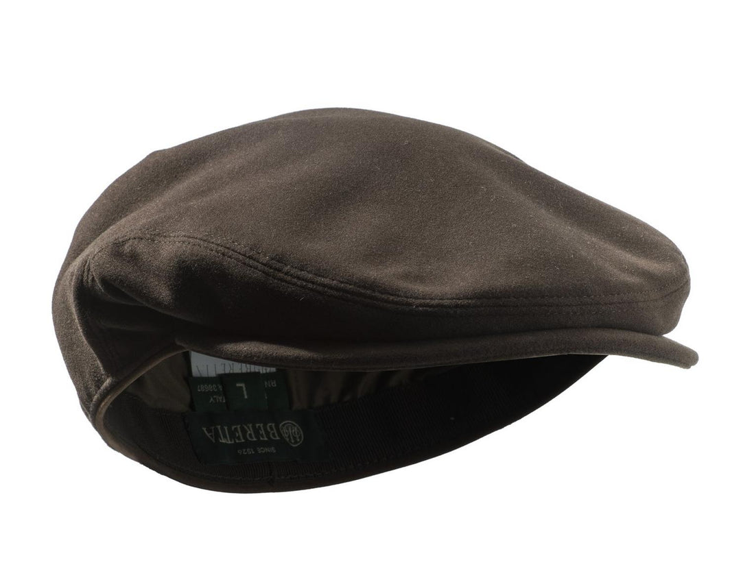 Beretta Classic Moleskin Flat Cap Brown – view 3