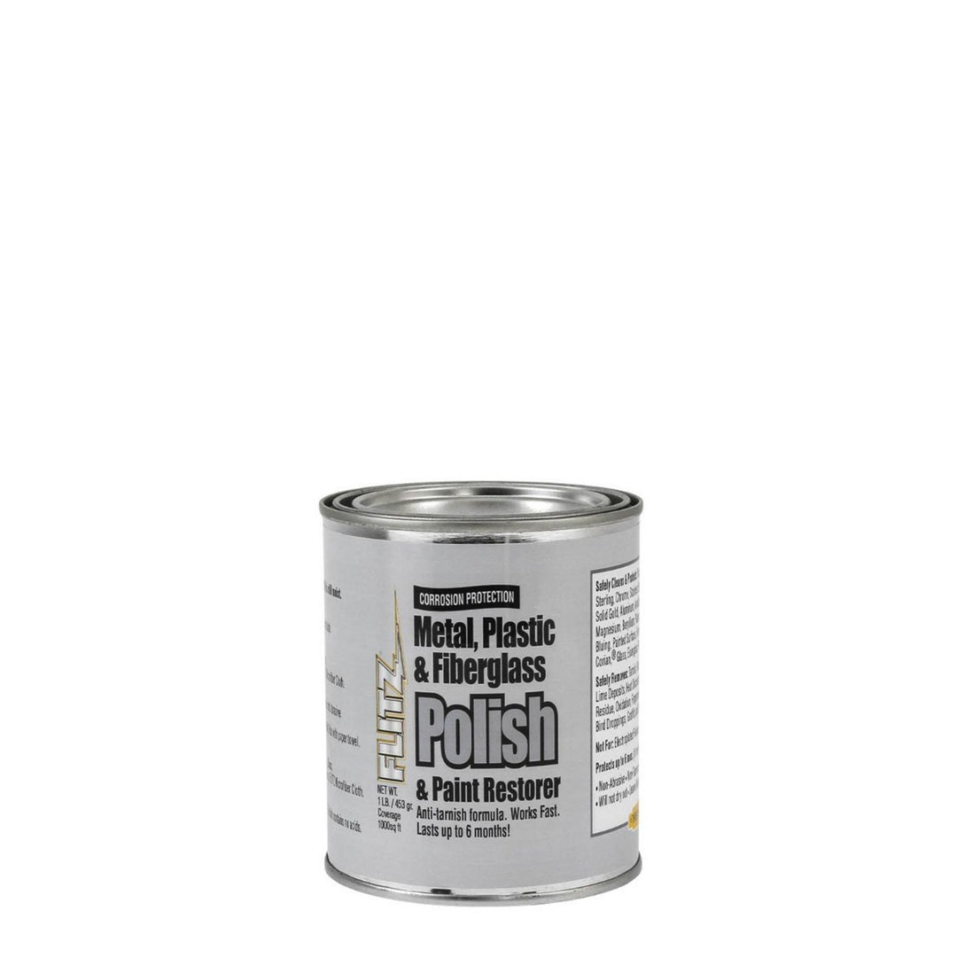 Flitz Metal Polish Paste, 453g Container