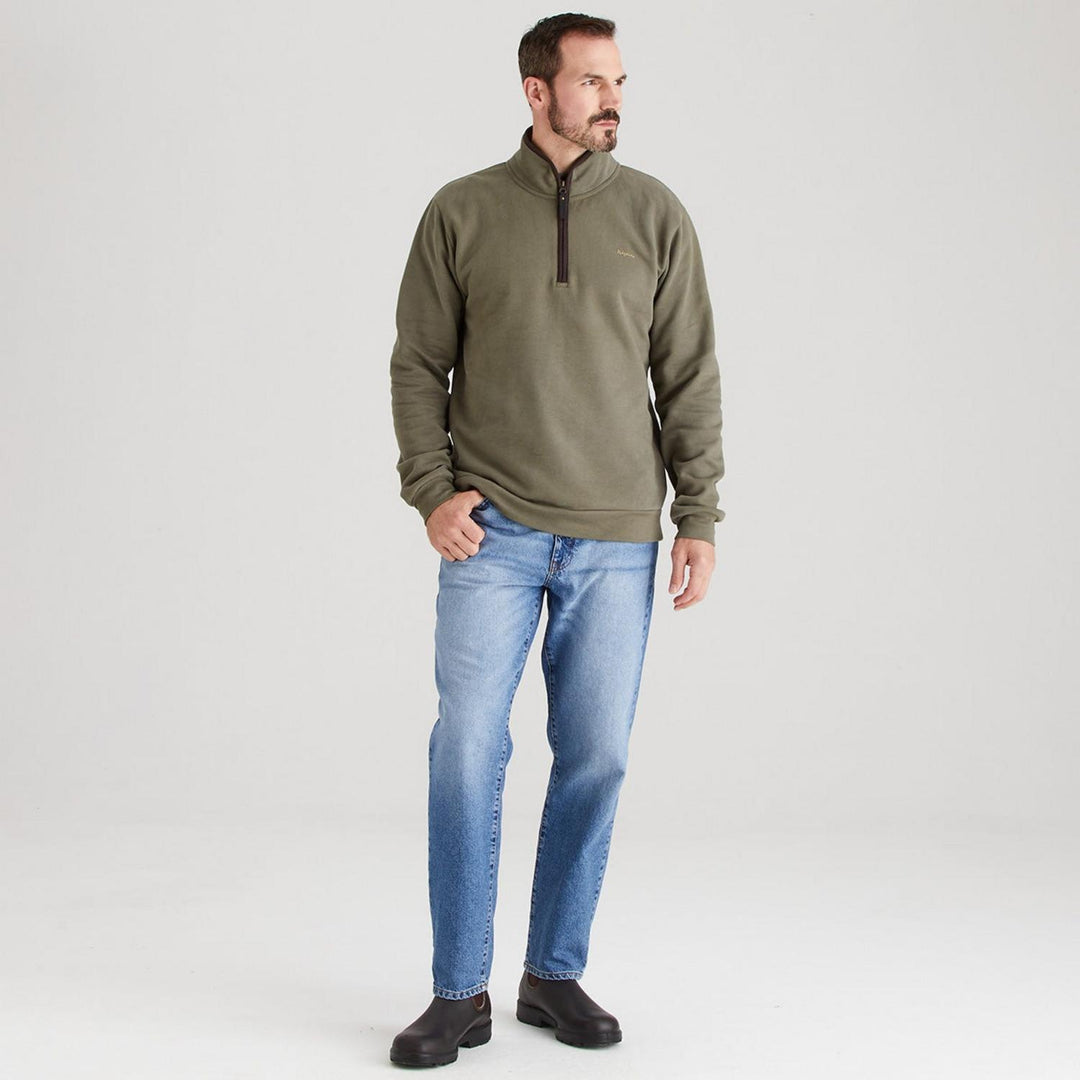 Ridgeline Mens Brancaster Quarter Zip Top – view 22