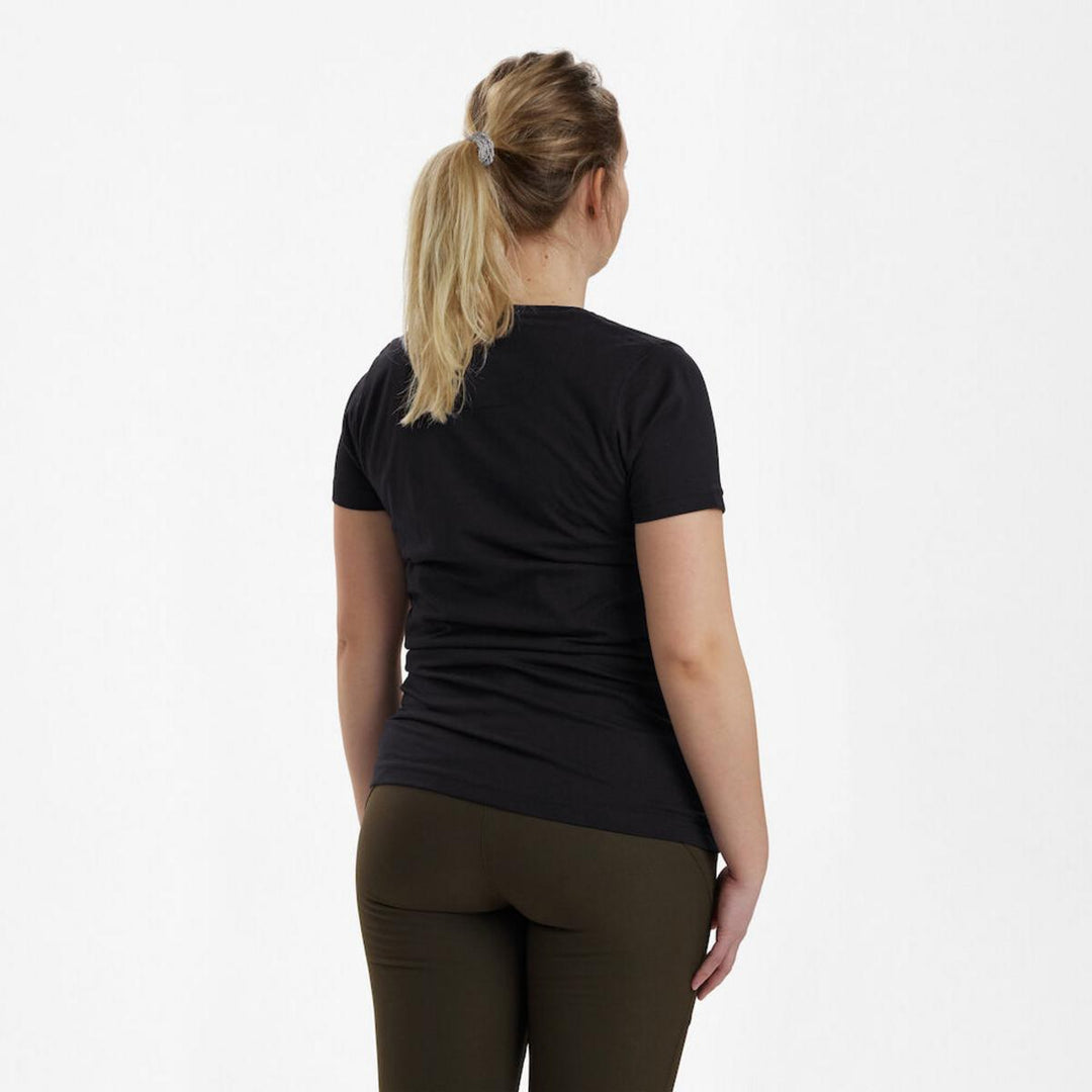 Deerhunter Lady Logo T-shirt - Black