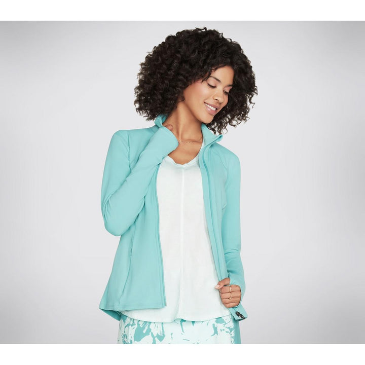 Skechers Performance GOWALK Wear Mesh Jacket Porcelain