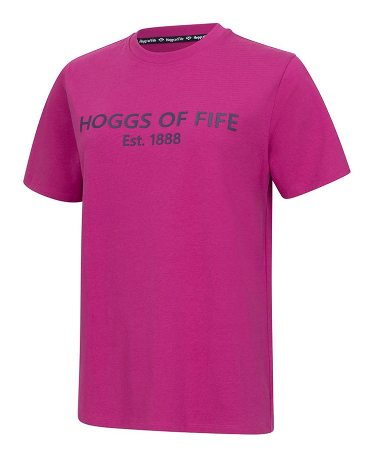 Hoggs of Fife Stella Printed T-Shirt - Berry
