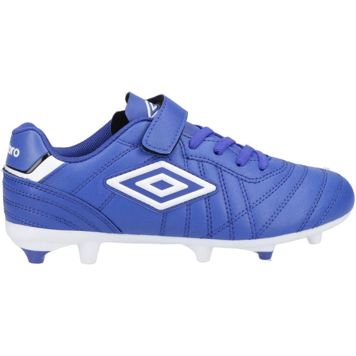 Umbro Speciali Liga Firm Ground Jnr Football Boot Royal – view 3