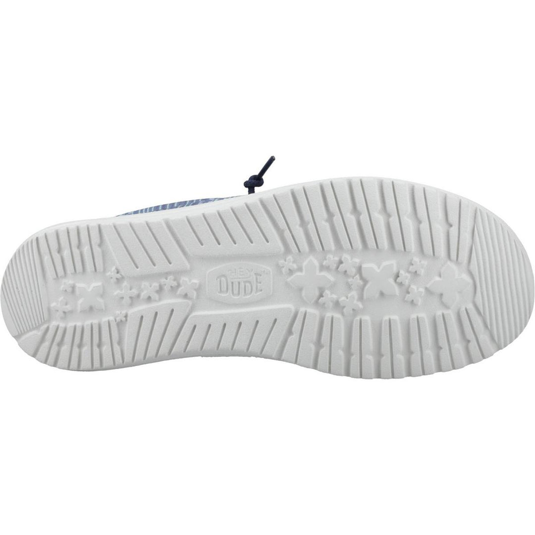 HEYDUDE Wally Surf Shawl Shoes Navy Blazer/Multi