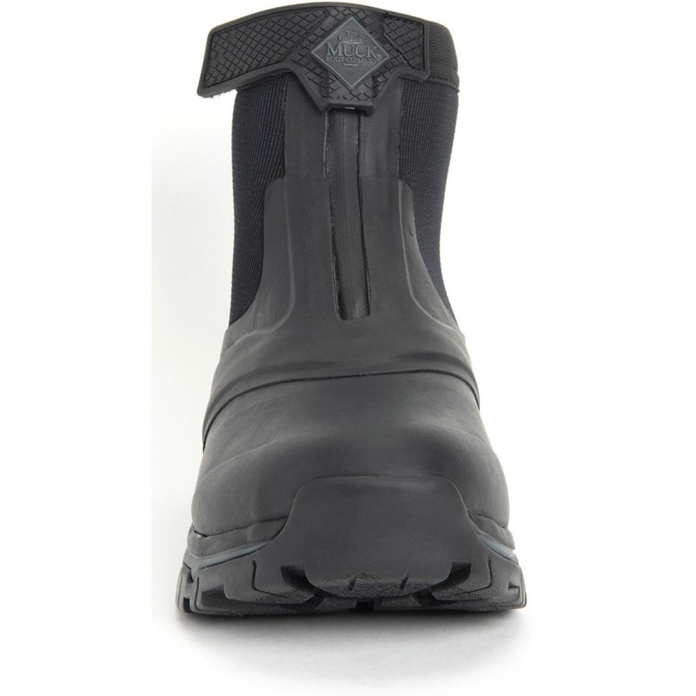 Muck Boots Apex Mid Zip Wellingtons Black/Dark Shadow – view 2