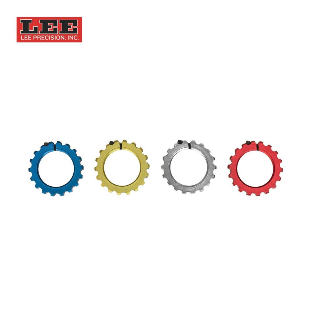 Lee Precision Ultimate Spline Drive Die Lock Rings, Pack of 4