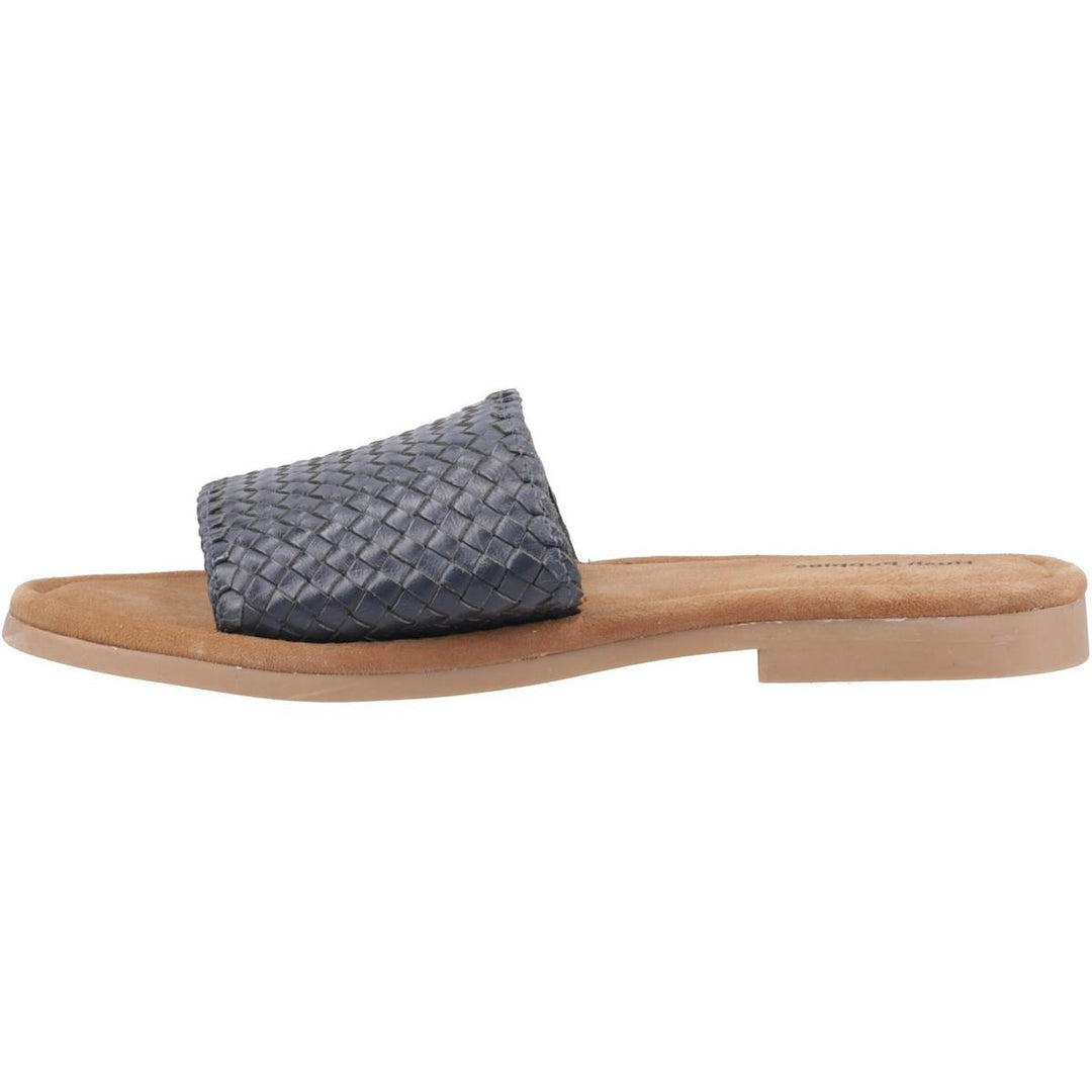 Hush Puppies Hetty Slide Wide Fit Navy