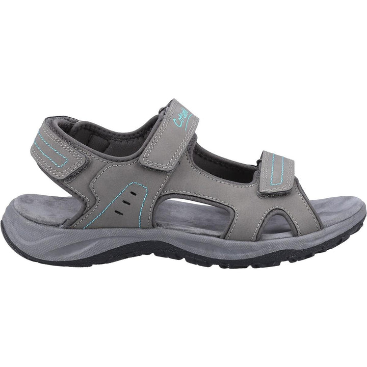 Cotswold Freshford Recycled Sandal Grey/Turquoise