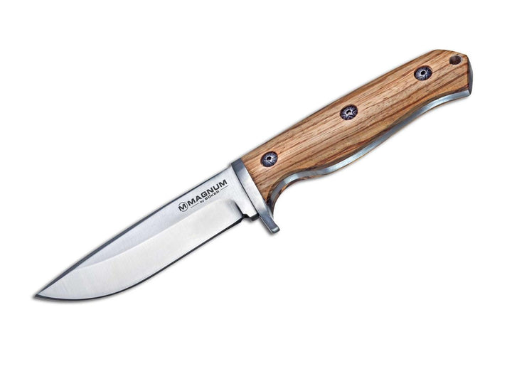 Böker Magnum Zebra Drop Fixed Blade Knife