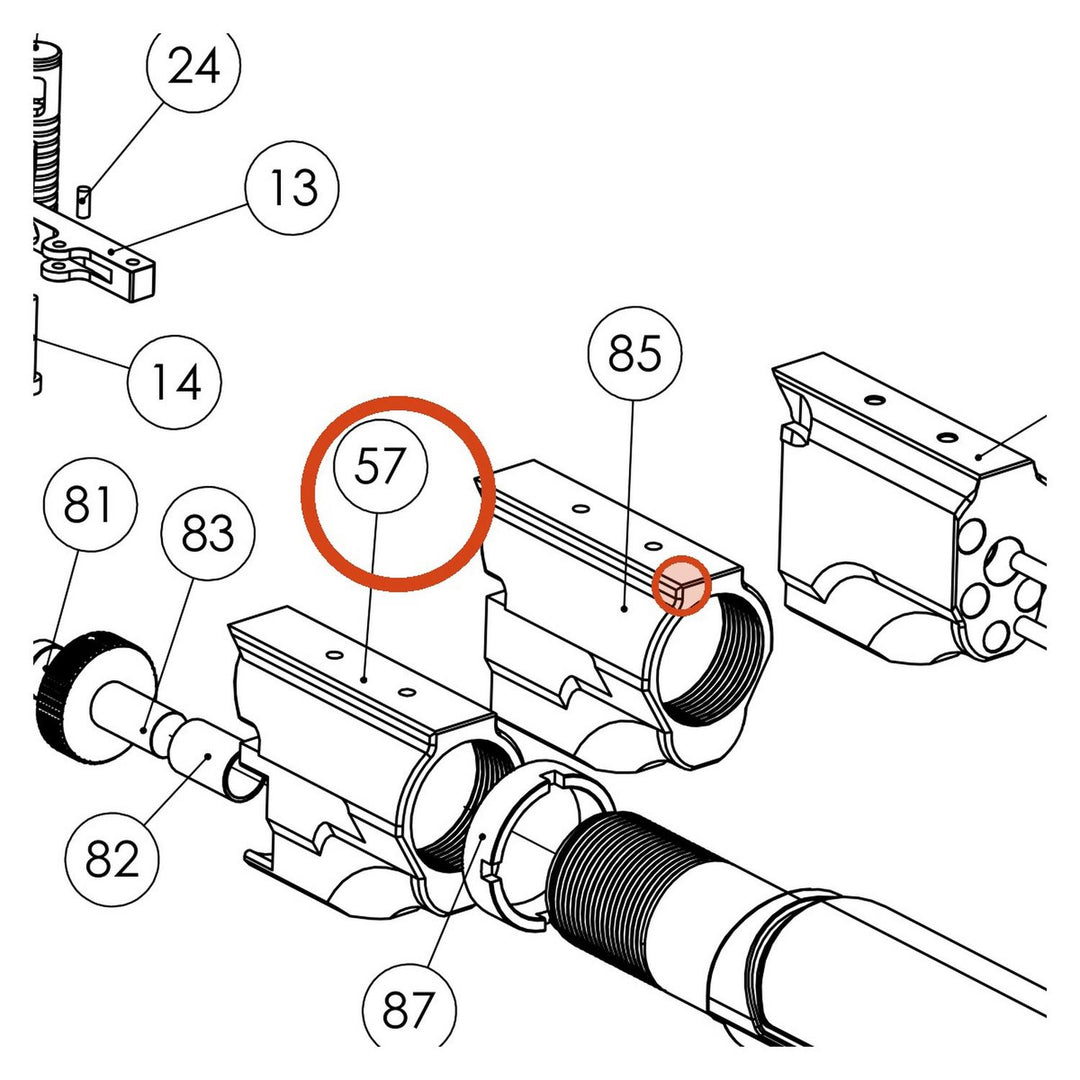 FX DRS AR Stock Adaptor 21825C