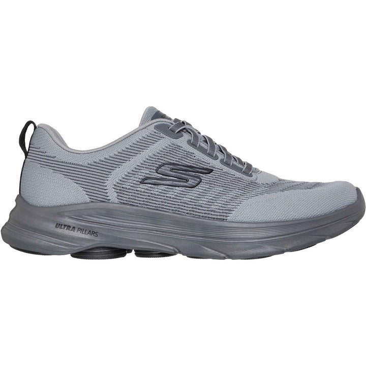 Skechers GO Walk 8 Day Trainer Grey/Yellow – view 5