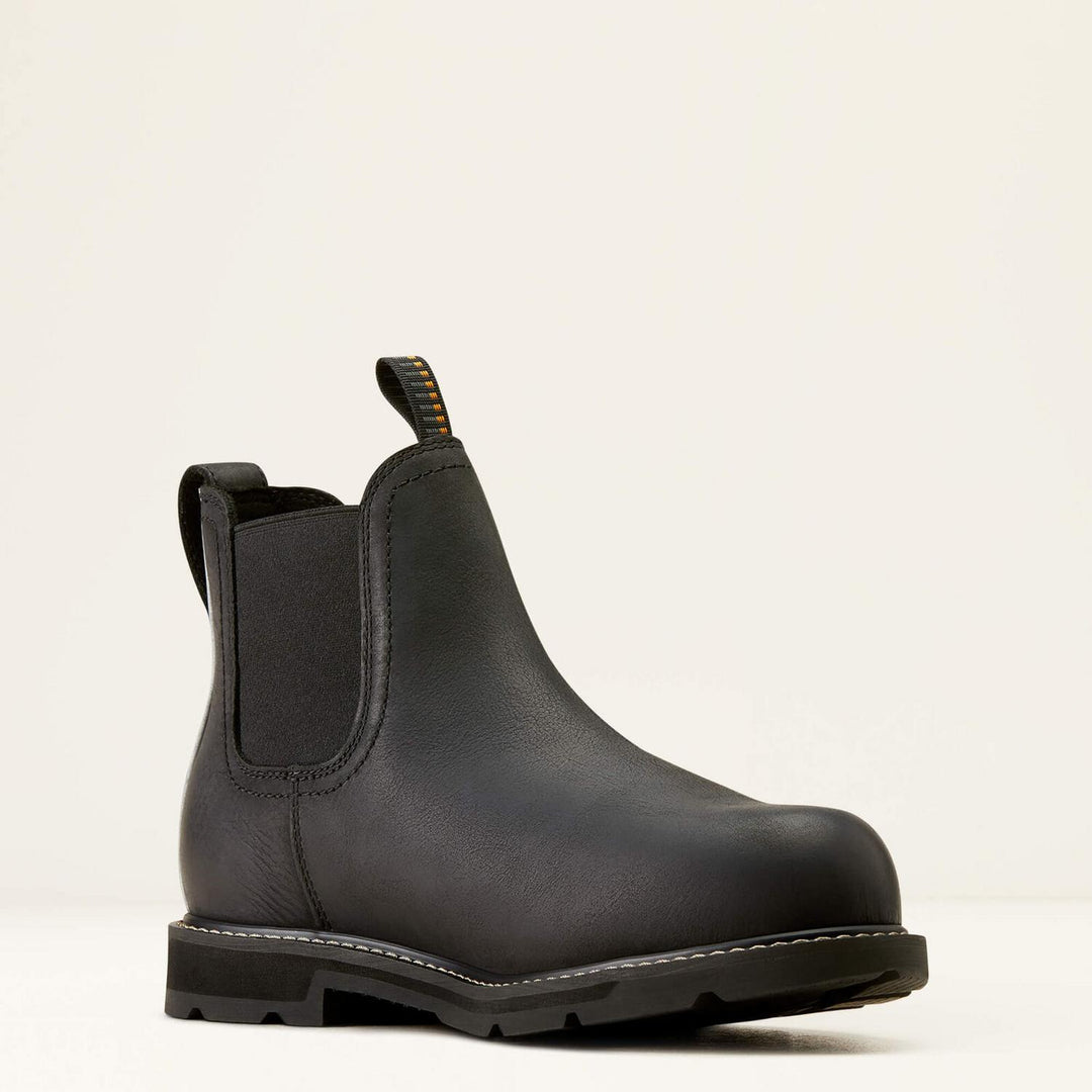 Ariat Mens Groundbreaker Chelsea Waterproof Steel Toe Work Boot