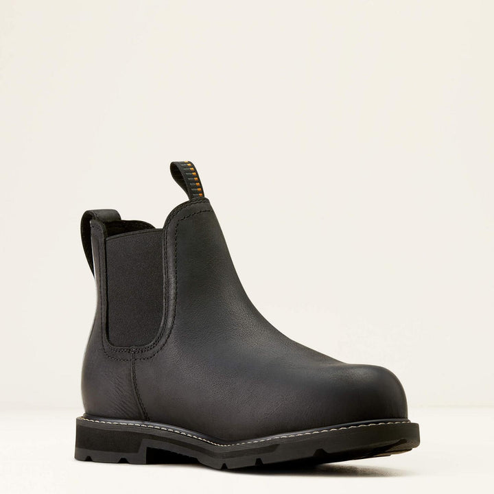 Ariat Mens Groundbreaker Chelsea Waterproof Steel Toe Work Boot