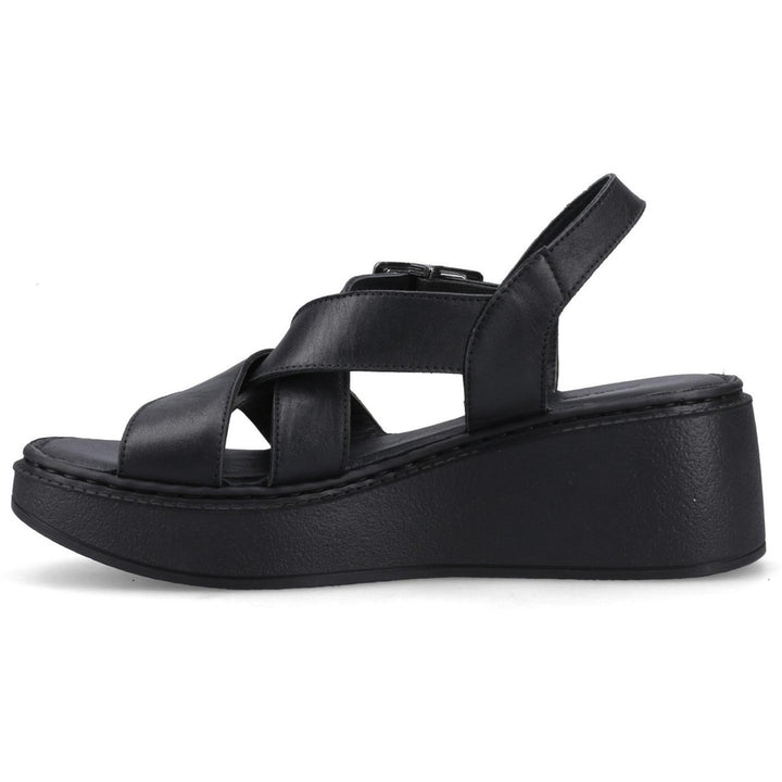 Bretta Wedge Sandal Black
