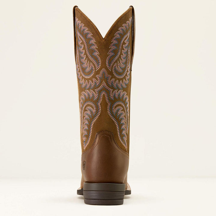 Ariat Ladies Cattle Caite Wide Square Toe Western Boot