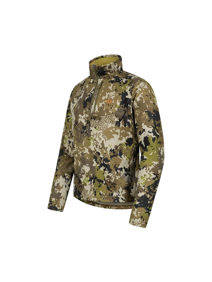 Blaser Men's Drain Halfzip HunTec Camouflage