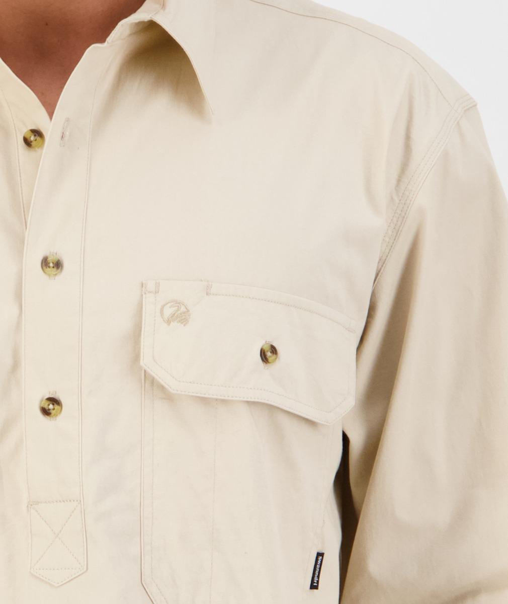Swanndri Bendigo Work Shirt Bone