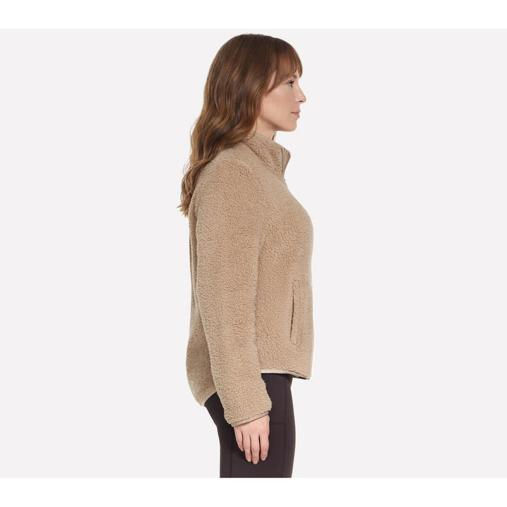 Skech-Sherpa Jacket Taupe