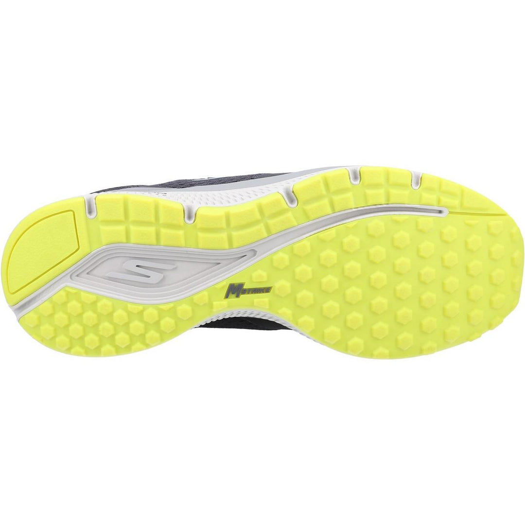 Skechers Performance GOrun Consistent Trainers Charcoal/Lime – view 2