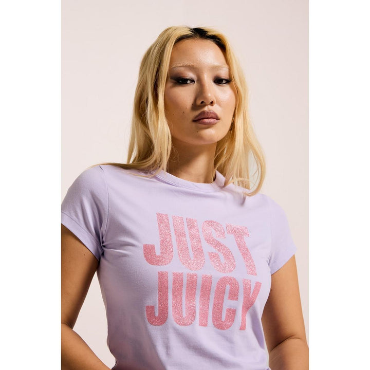 Juicy Couture JUST JUICY HILTON T-SHIRT Pastel Lilac
