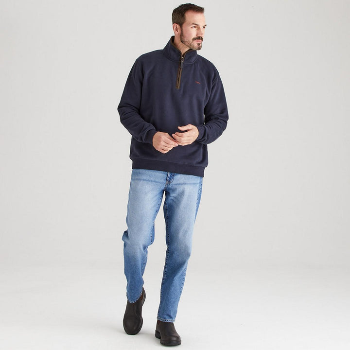 Ridgeline Mens Brancaster Quarter Zip Top – view 16