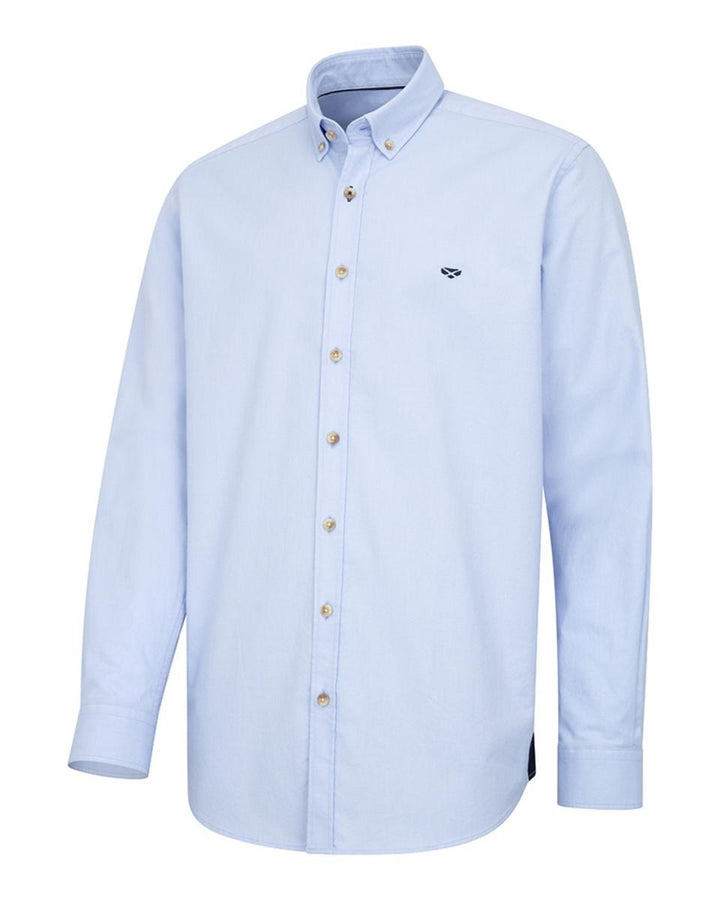 Hoggs of Fife Granton Oxford Shirt Blue