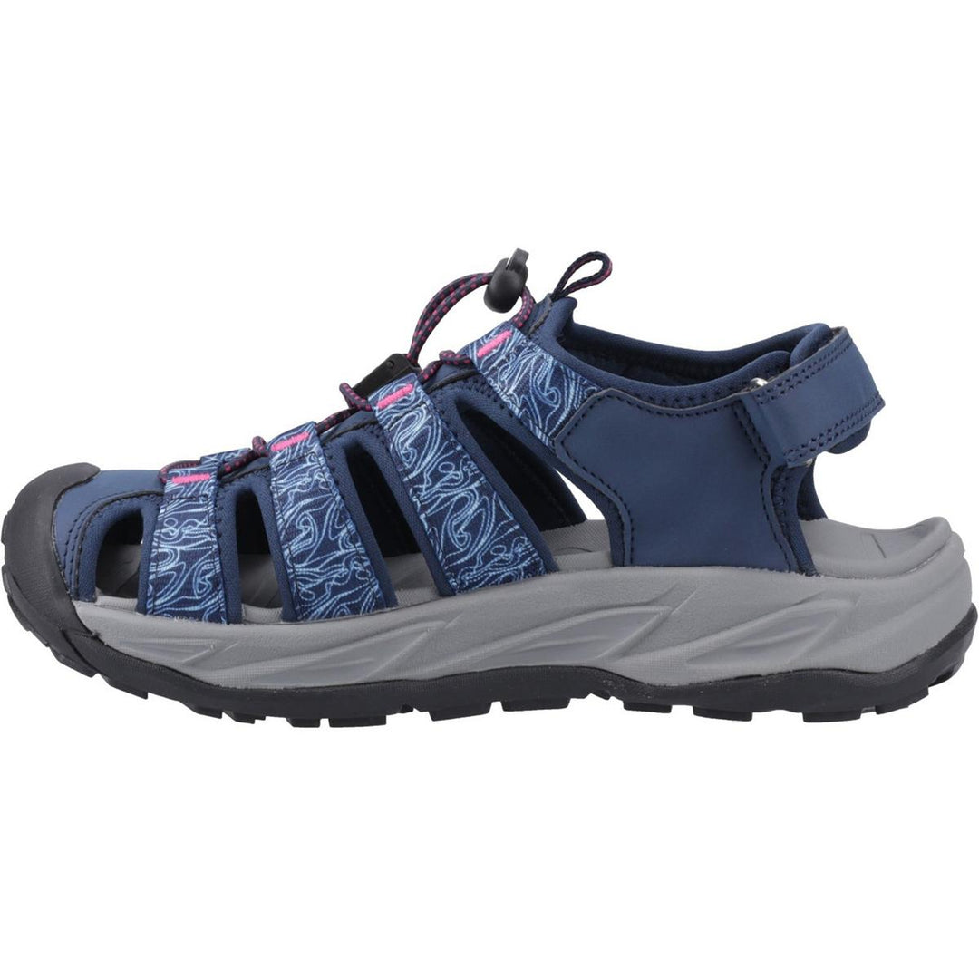Cotswold Bibury Sandal Navy/Fuchsia