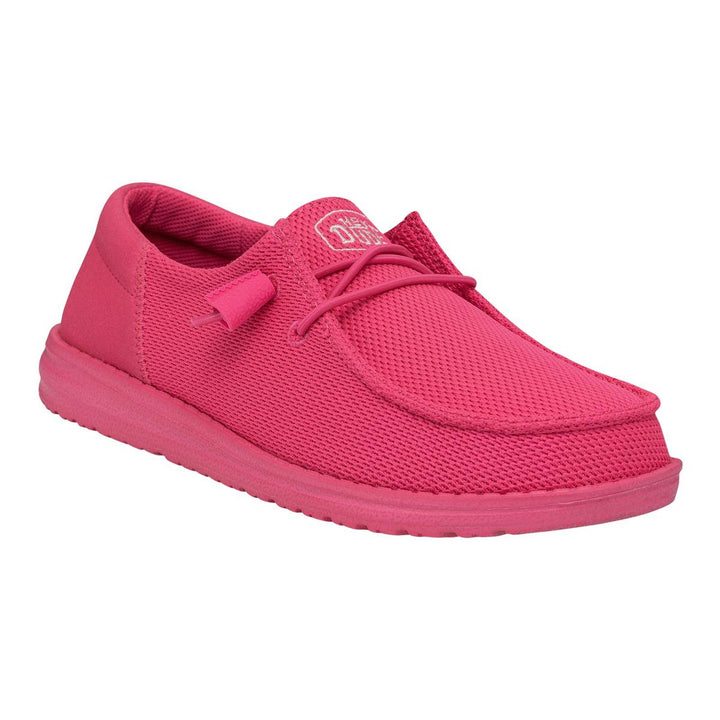 HEYDUDE Wendy Funk Mono Shoes Electric Pink