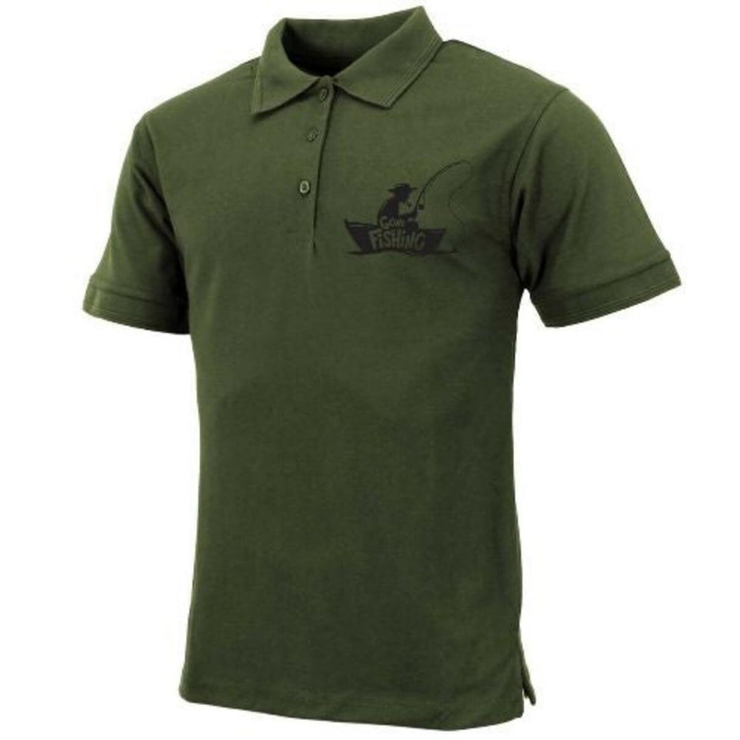 Urban Road Mens "Gone Fishing" Polo Shirt