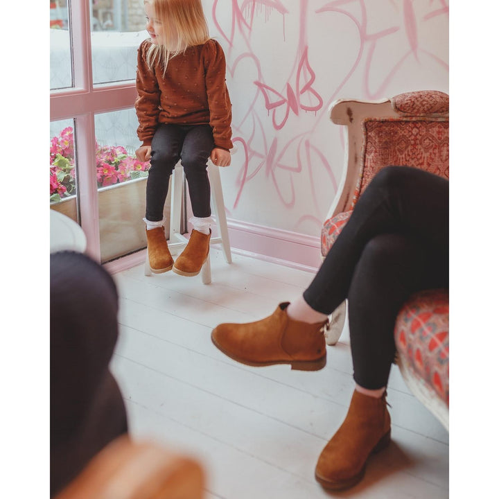 Maddy Ladies Ankle Boots Tan