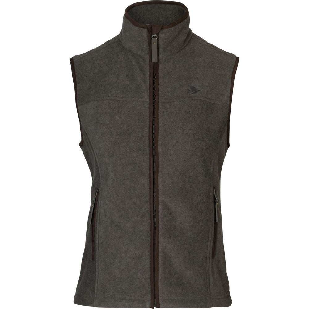 Seeland Woodcock Ivy Fleece Waistcoat – Dark Grey Melange – view 2