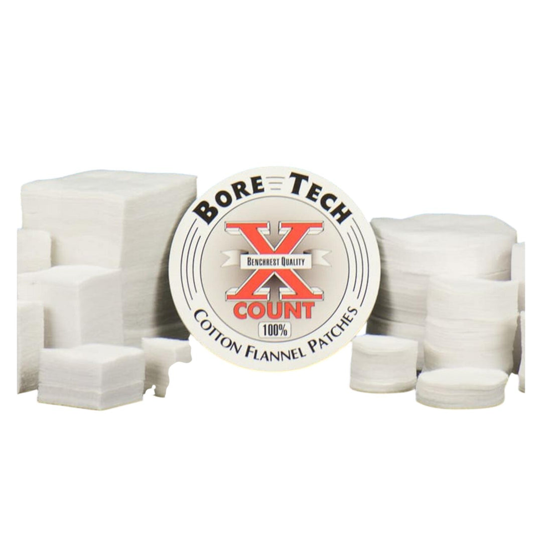 Bore Tech X-Count Round Cleaning Patches